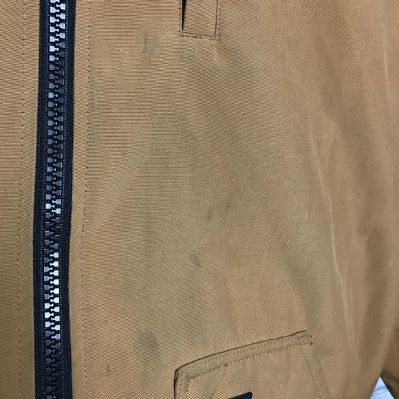 Carhartt Mens 3XL Brown J199 Nylon Fleece-Lined Jacket - Picture 8 of 8
